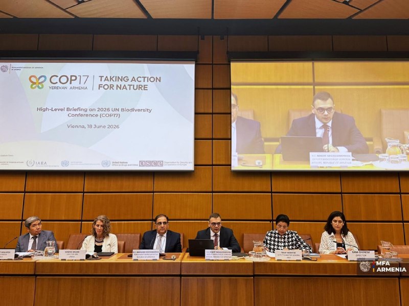 Армения представила в Вене подготовку к COP17 по биоразнообразию 2026 года в Ереване