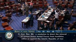 Сенат США проголосовал за ограничение военных полномочий Трампа в отношении Ирана