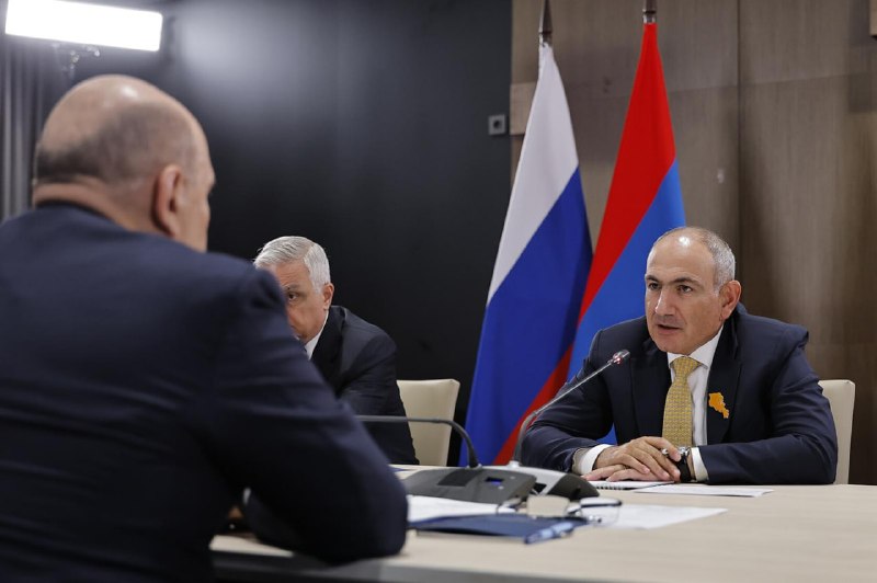 Никол Пашинян сообщил о договоренностях с Михаилом Мишустиным на встрече в Екатеринбурге