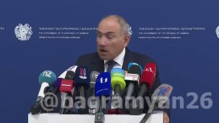 Никол Пашинян выступает с заявлением о национализации «Араратцемента» в Ширакской области