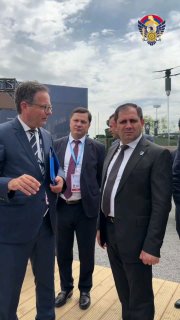 Министр обороны Армении Сурен Папикян в Париже обсудил сотрудничество с KNDS и Airbus