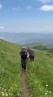 Никол Пашинян в горах Ширакской области, Армения