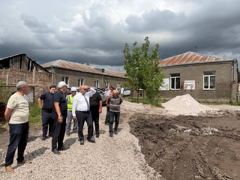 В Ширакской области строят школы в Артике, Покр Манташе и Гетапе по программе «300 школ, 500 детских садов»
