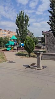 Благоустроенный Парк Азатамартиков в городе Джермук, Вайоцдзорская область