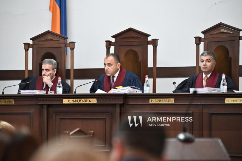 Конституционный суд Армении определил срок вынесения решения по итогам выборов 7 июня — не позднее 4 июля