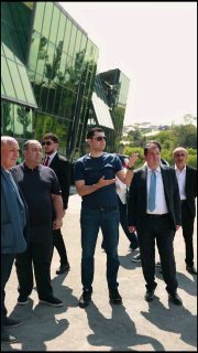 Подготовка к COP17 в Ереване: Амбарцум Матевосян проинспектировал экспоцентр «Меридиан»